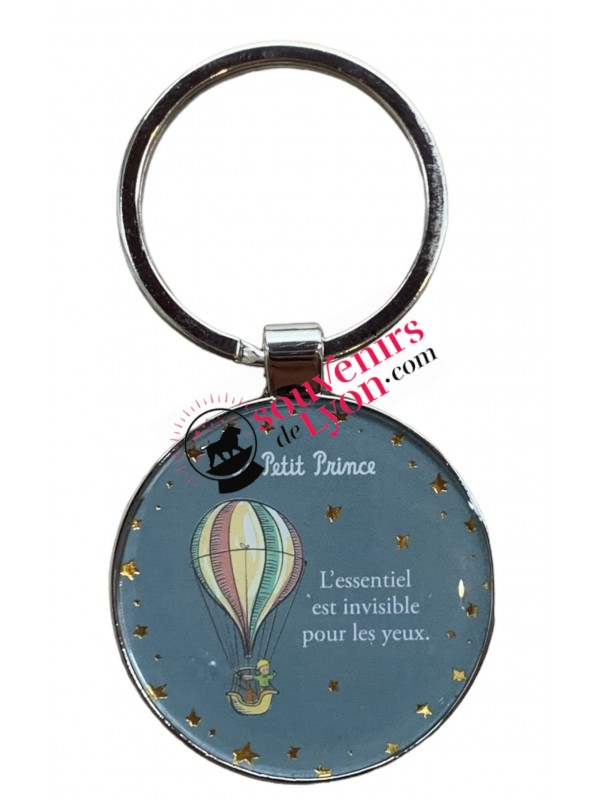Porte-clés le Petit Prince en montgolfière chez Souvenirsdelyon.com