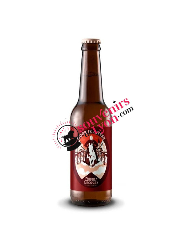 Beer Georges MORE IS BITTER souvenirsdelyon.com