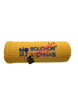 Towel Lyon Bouchon Lyonnais yellow