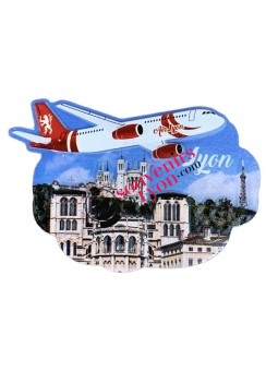 Magnet Lyon Air Lyon chez Souvenirsdelyon.com