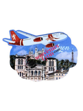 Magnet Lyon Air Lyon chez Souvenirsdelyon.com