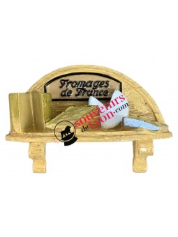 Magnet étagère Fromage chez Souvenirsdelyon.com