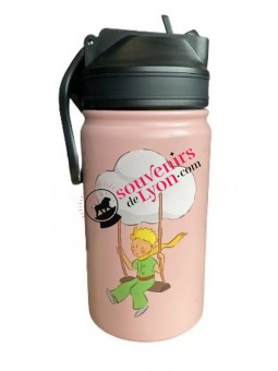 The Little Prince Thermos Flask 350ml Pink Souvenirsdelyon.com