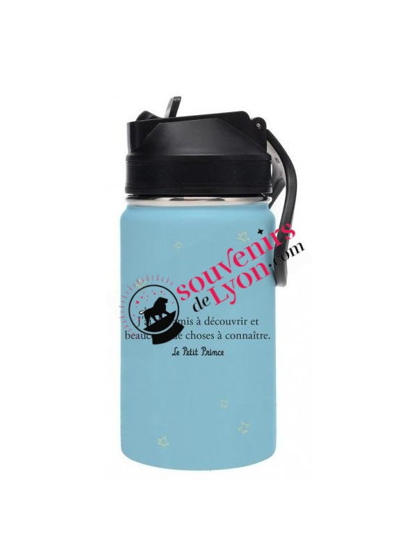 Gourde isotherme le Petit Prince 350 ml bleu chez Souvenirsdelyon.com