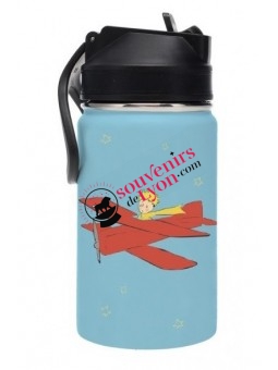 Gourde isotherme le Petit Prince 350 ml bleu chez Souvenirsdelyon.com