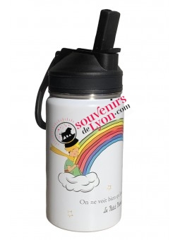 Gourde le Petit Prince isotherme 350 ml blanche chez Souvenirsdelyon.com