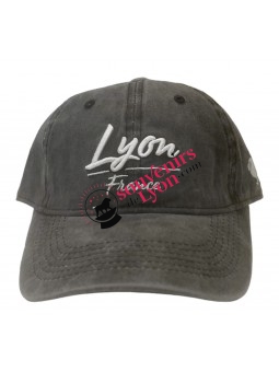 Casquette Lyon grise chez Souvenirsdelyon.Com