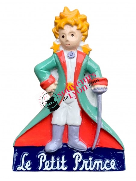 Magnet le Petit Prince cape et épée chez Souvenirsdelyon.com