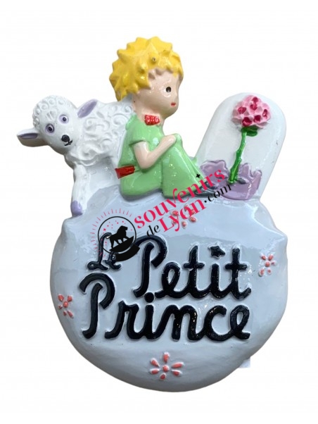 Magnet le Petit Prince sur la planète chez Souvenirsdelyon.com
