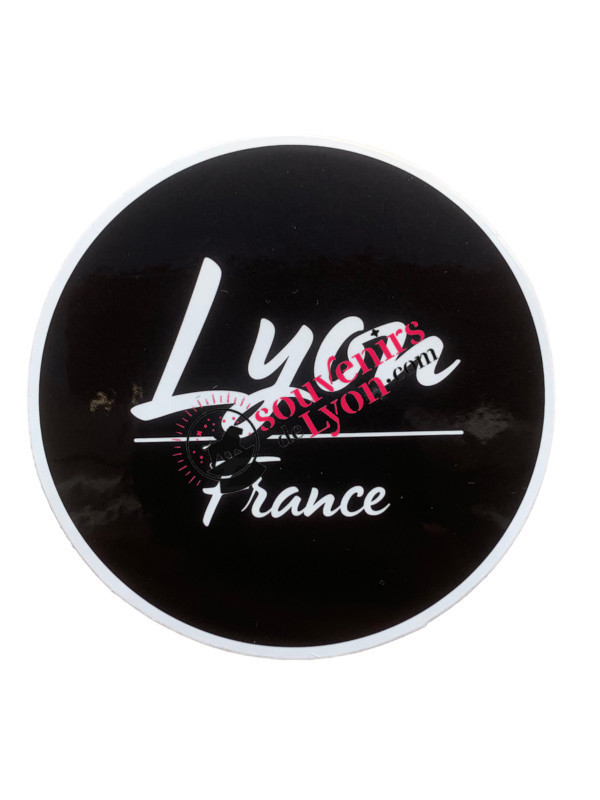 Lyon France Sticker souvenirsdelyon.com