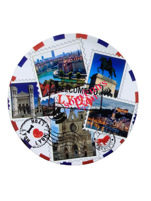 Sticker Lyon Multivues souvenirsdelyon.com