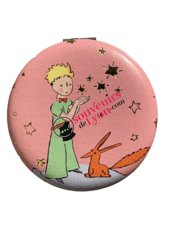 Miroir Macaron Petit Prince rose chez souvenirsdelyon.com