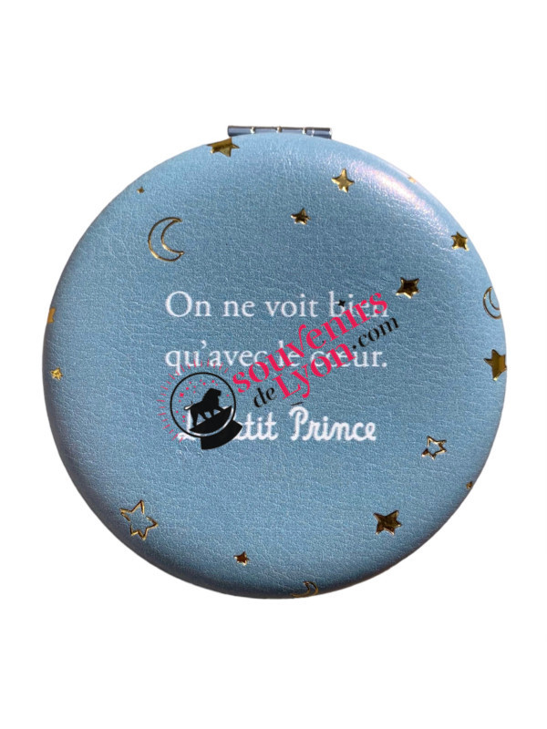 Miroir Macaron Petit Prince rose chez souvenirsdelyon.com