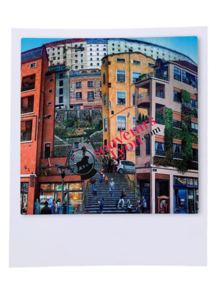 Polaroid Postcard - The Wall of the Canuts