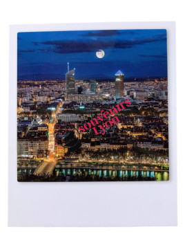 Polaroid Postcard - Part Dieu souvenirsdelyon.com