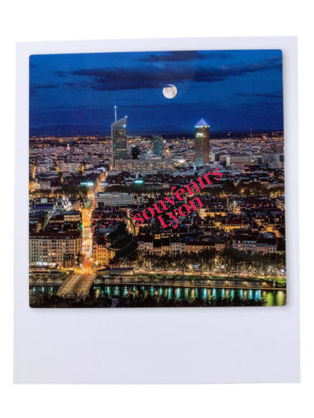 Polaroid Postcard - Part Dieu souvenirsdelyon.com