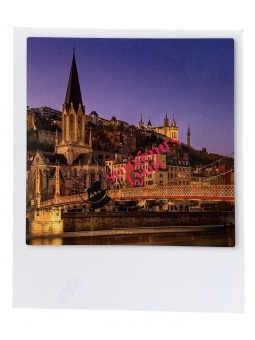 Polaroid Postcard - St Georges souvenirsdelyon.com