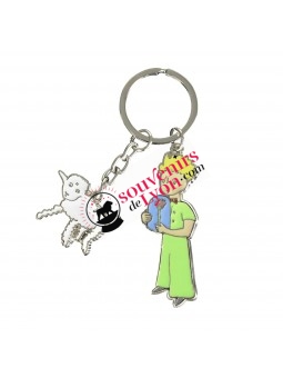 The Little Prince sheep key ring Souvenirsdelyon.com