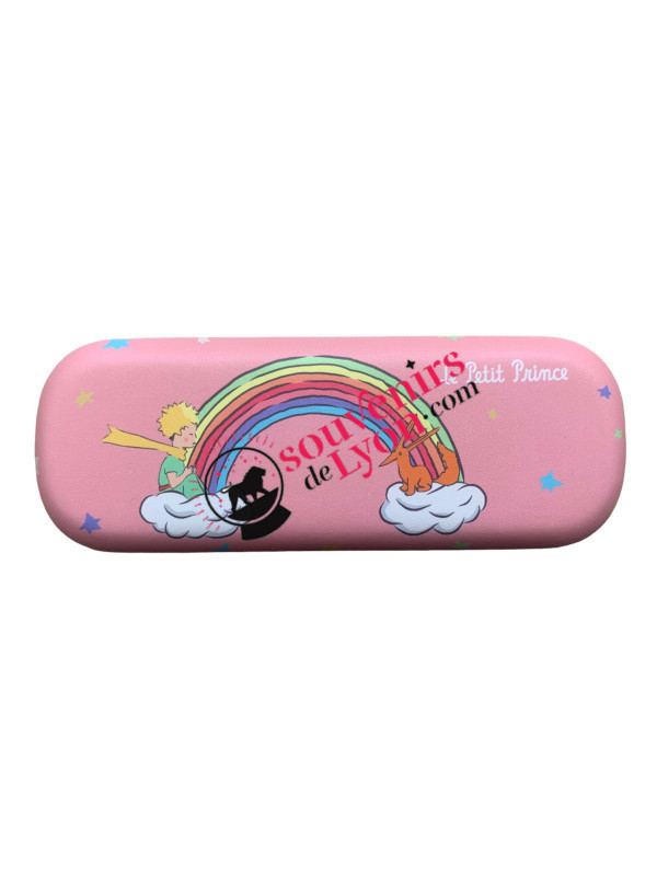 Boîte à Lunettes enfant Le Petit Prince arc-en-ciel chez souvenirsdelyon.com