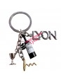 Lyon wine key ring  Souvenirsdelyon.com