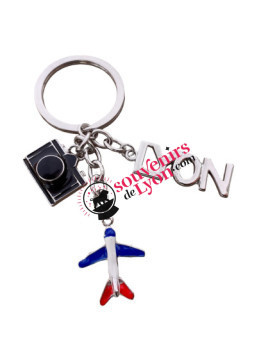 Lyon travelers key ring Souvenirsdelyon.com