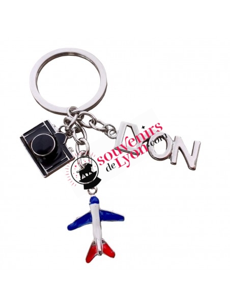 Porte-clés Lyon nœuds voyageur chez Souvenirsdelyon.com