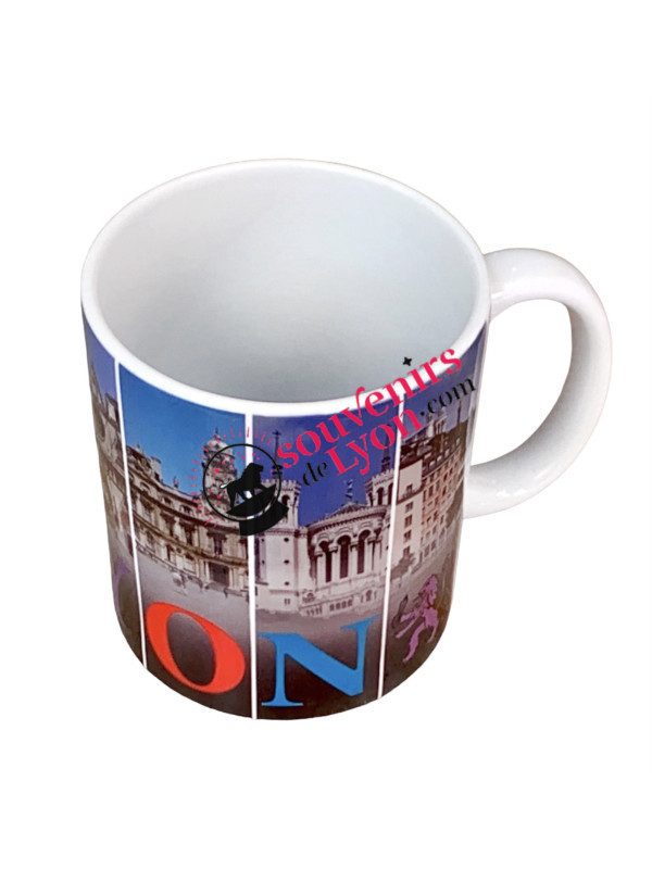 Mug Lyon multivues