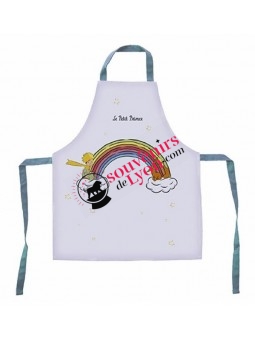 Children's apron The Little Prince rainbow   Souvenirsdelyon.com