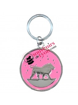 Lyon key ring round souvenrisdelyon.com