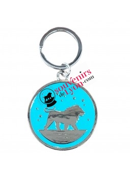 Lyon key ring round souvenrisdelyon.com