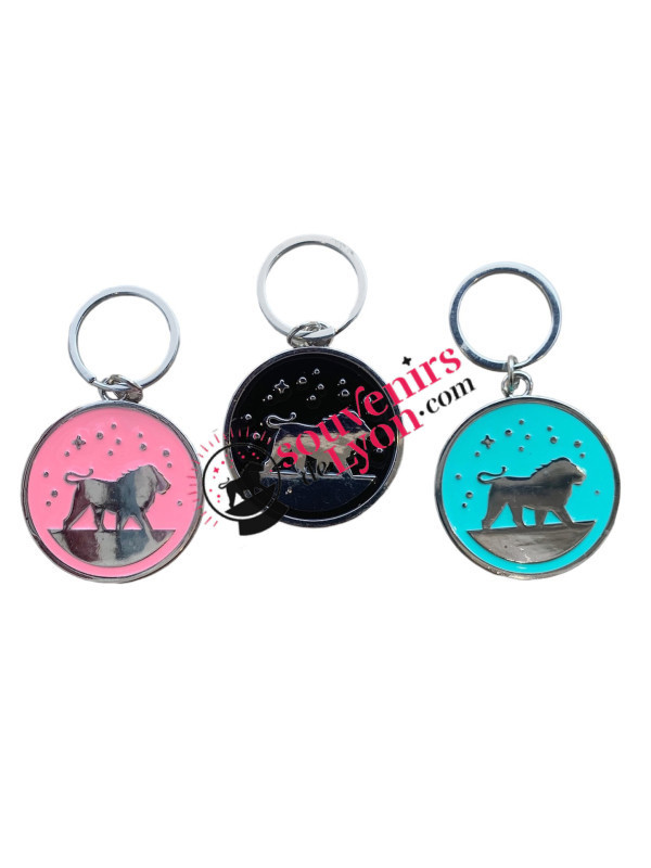 Lyon key ring round souvenrisdelyon.com