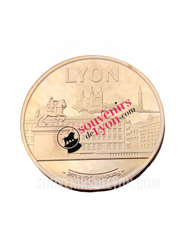 Médaille Souvenirs de Lyon Part Dieu / Lyon Monuments chez Souvenirsdelyon.Com