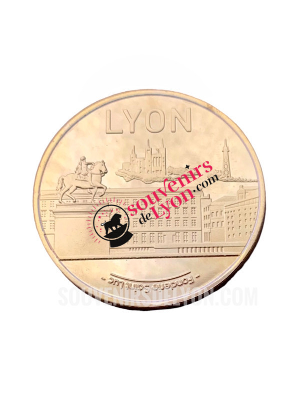 Medal Souvenirs of Lyon Part Dieu / Bellecour souvenirsdelyon.com
