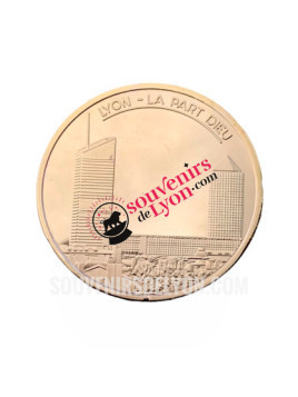 Medal Souvenirs of Lyon Part Dieu / Bellecour souvenirsdelyon.com