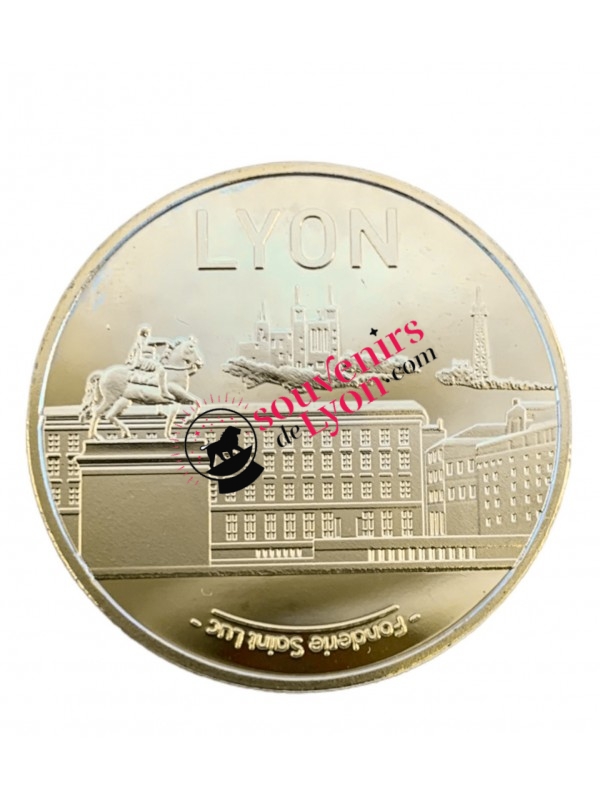 Médaille Souvenirs de Lyon Fourvière / Lyon Monuments chez Souvenirsdelyon.Com