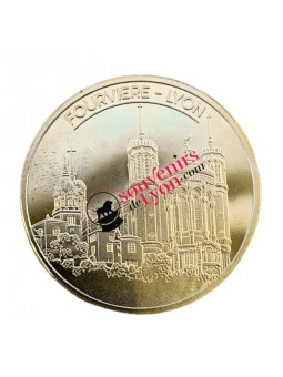 Médaille Souvenirs de Lyon Fourvière / Lyon Monuments chez Souvenirsdelyon.Com