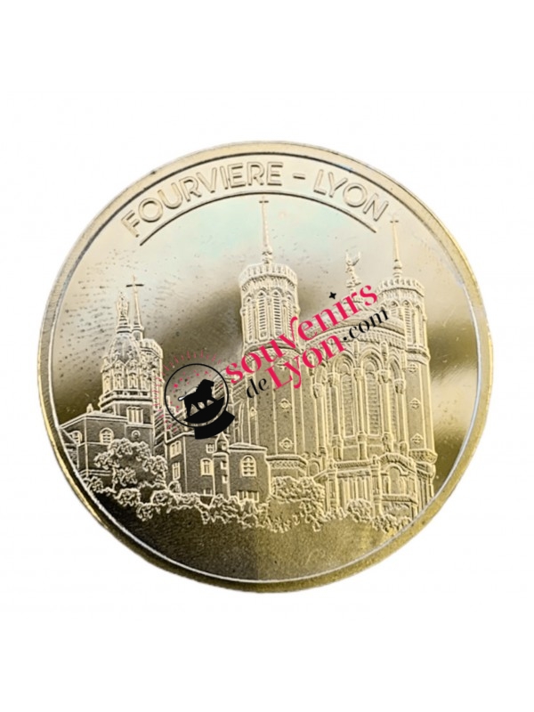 Médaille Souvenirs de Lyon Fourvière / Lyon Monuments chez Souvenirsdelyon.Com