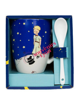 The Little Prince starry night mug with spoon
