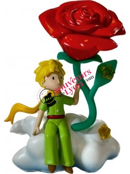 The Little Prince and the rose figurine on souvenirsdelyon.com