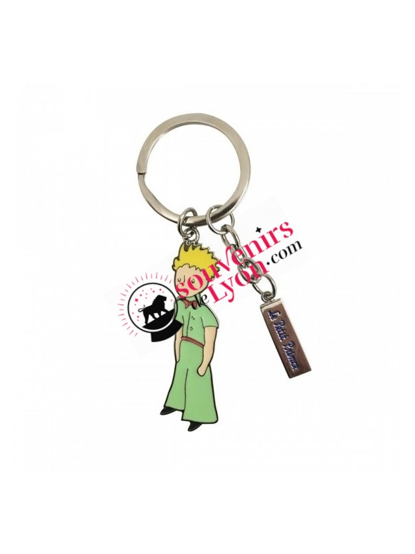 Porte-clés le Petit Prince en habits verts chez Souvenirsdelyon.com