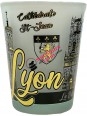 Verre à shooter Lyon Monuments dorés chez Souvenirsdelyon.com