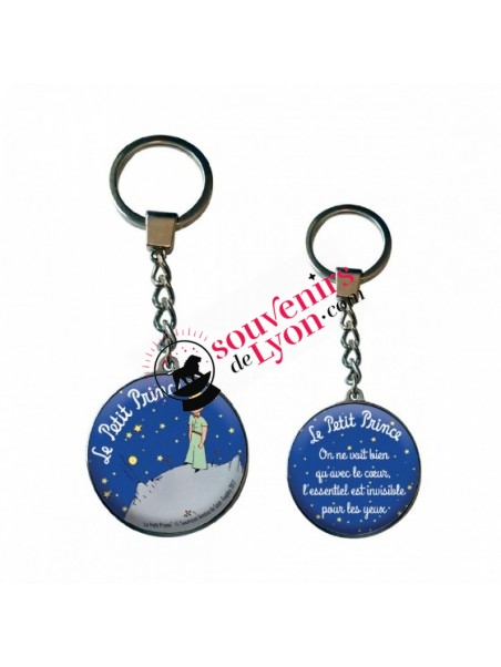The Little Prince starry night bubble key ring Souvenirsdelyon.com