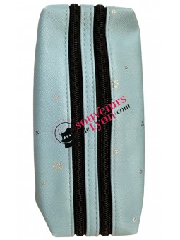 Trousse double Le Petit Prince - Bleu chez souvenirsdelyon.com