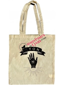 Tote Bag Lyon ésotérique chez souvenirsdelyon.com
