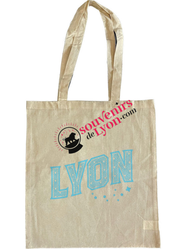 Tote Bag Lyon chez souvenirsdelyon.com