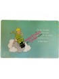 The Little Prince sitting on the cloud placemat chez Souvenirsdelyon.com