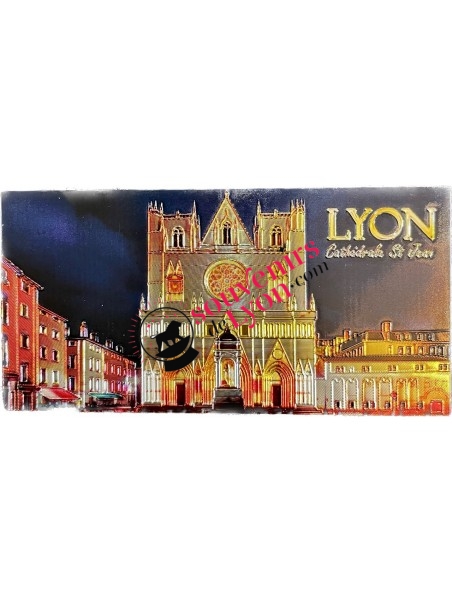 Magnet Lyon Cathédrale Saint Jean chez souvenirsdelyon.com