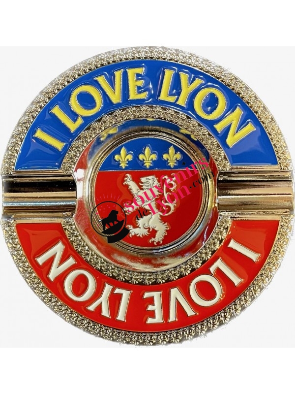 Lyon Metal Ashtray chez Souvenirsdelyon.com