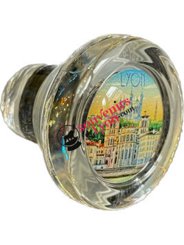 Stopper for Lyon glass bottle chez Souvenirsdelyon.com
