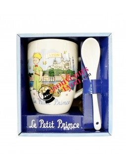 Mug cuillère le Petit Prince Lyon chez souvenirsdelyon.com